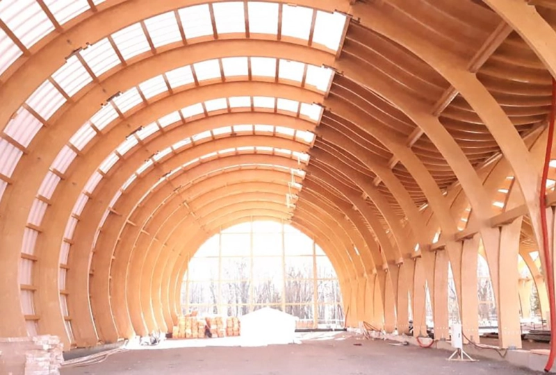 Теннисный центр на 6 кортов в Сокольниках