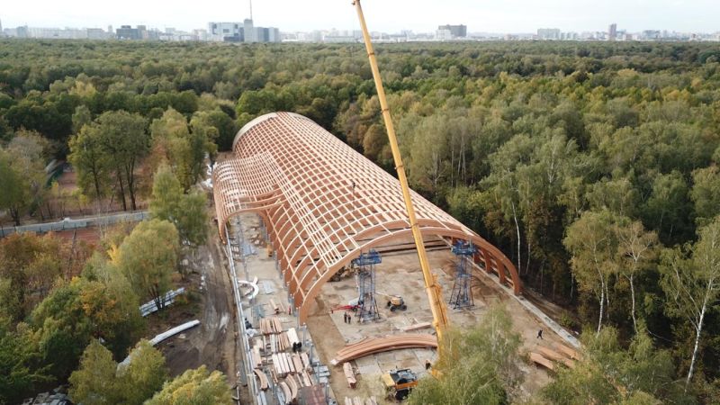 Теннисный центр на 10 кортов в Сокольниках — Новость Теннисный центр на 10 кортов в Сокольниках