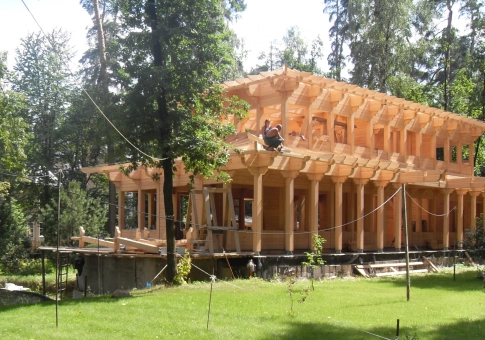 Стропильные системы, несущие клееные конструкции | ДСК Стройконструкция Стропильные системы, несущие клееные конструкции